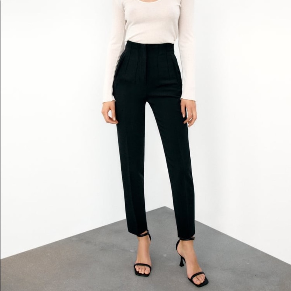 Zara high waisted pant